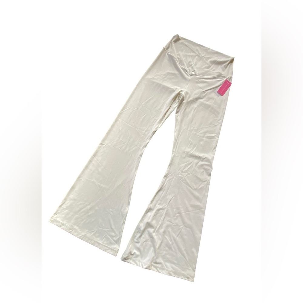 Simply Southern White/ Ivory Flared Pants